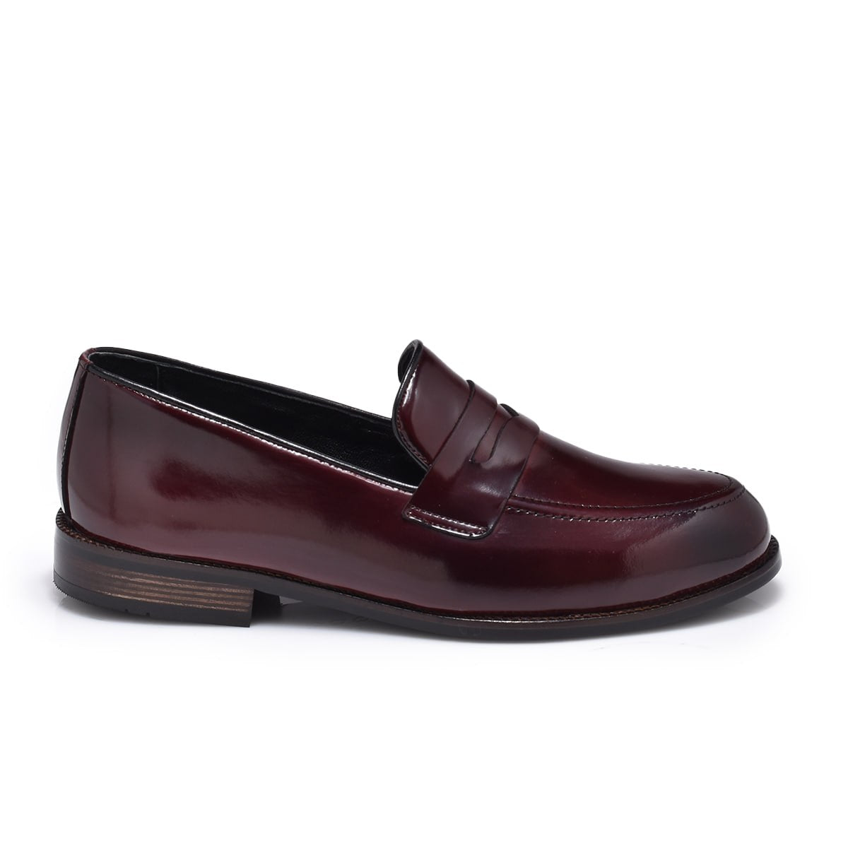 Normandy Genuine Leather Glossy Penny Loafer