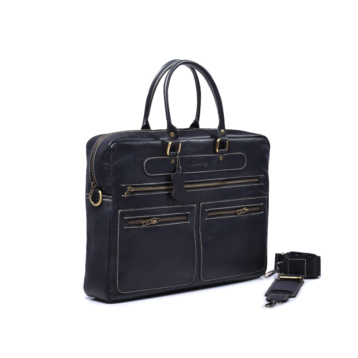 Normandy Professional Genuine Leather Briefcase