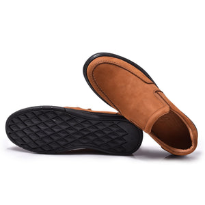 Normandy Premium Natural Suede Comfort Loafers
