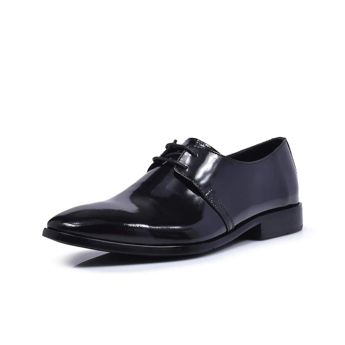 Normandy Premium Leather Glossy Derby Shoe