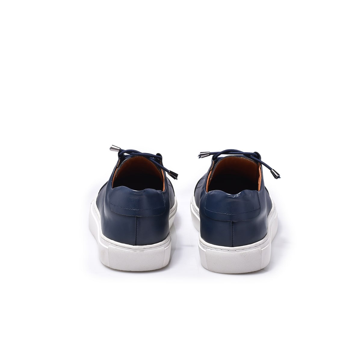Normandy Genuine Leather Elastic Lace Sneaker