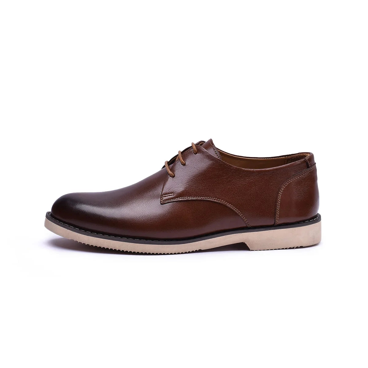 Normandy Genuine Leather Contrast Sole Derby
