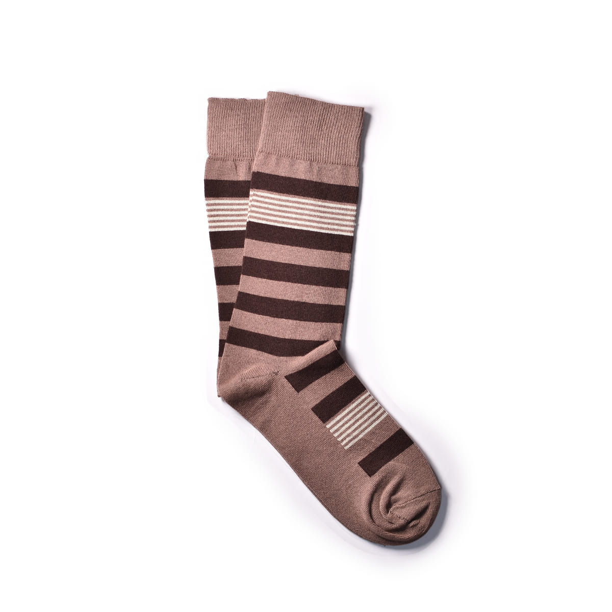 Normandy Striped Premium Cotton Classic Socks