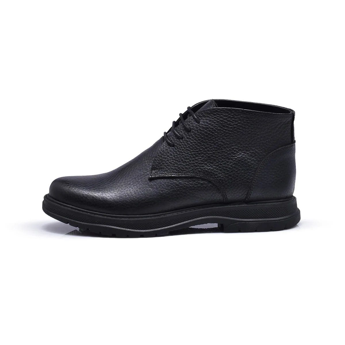 Normandy Genuine Leather Casual Lace-up Half Boot